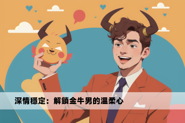 深情穩定：解鎖金牛男的溫柔心