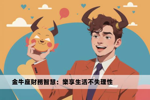 金牛座財務智慧：樂享生活不失理性