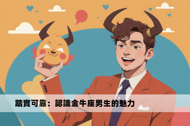 踏實可靠：認識金牛座男生的魅力