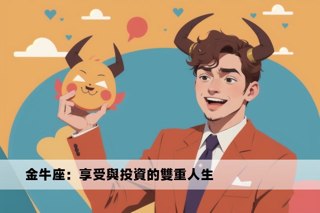 金牛座：享受與投資的雙重人生